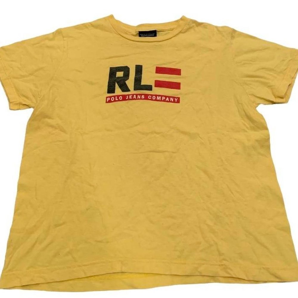 Yellow Ralph Lauren Polo Jeans Company